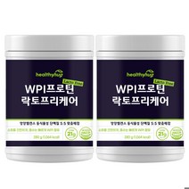 헬씨허그 WPI프로틴 락토프리케어 동물성 식물성 280g 분리유청 단백질 대용량, 2개