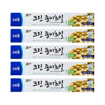 크린랲 종이호일 30cmx20m, 5개
