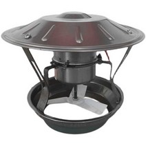 화목난로 굴뚝 환풍기 벤츄레이터 스텐 배기팬 배출, 80W 12.8cm