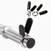 바디엑스 경량 스프링 집게 마구리 25mm용 역기봉 바벨 풀림방지, 25mm, 25mm