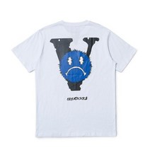 남성 티셔츠 브랜드 스트리트웨어 여성 티셔츠 여름 반팔 티셔츠 Vlone Thank God I M Lonely