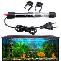 히터봉 25W50W100W200W300W 수족관 잠수정 물고기 탱크 자동 온수기 일정한 온도 가열 막대 EUUSUK 플러그, [02] 50W, [03] UK Plug, 02 50W_03 UK Plug