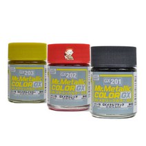 mr.hobby GUNGX201 군제 GX 락카 메탈도료 (18ml) (선택), GX208 GX 러프 실버