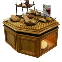 베이커리 시식 테이블 케이크 디스플레이 캐비닛 선반 빵 선반, 8343형 스택 캐비닛/테이블