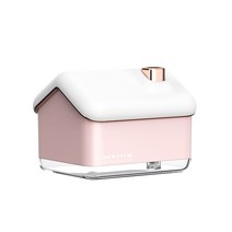 Li And Cui 미니 새 눈집 소형 공기 가습기 USB 대분무 침실 오피스텔 아이디어 크리스마스 선물, 粉色无线
