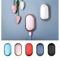 카르닉 휴대용 손난로 보조배터리 핑크 130g, 1개