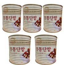 대상에프엔비 복음자리 통통단팥 850g 5통 국내산 복음자리 팥 팥빙수 재료, 5개