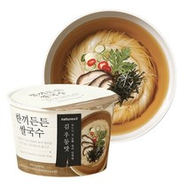 네이처빌 한끼든든 쌀국수 김우동맛, 12개, 92g