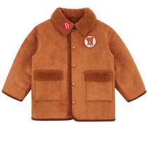 베베드피노 키즈 바바베어페이크무스탕코트_BP24CT301