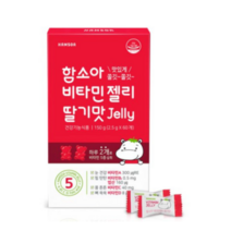 함소아 비타민젤리 딸기맛, 150g, 3개