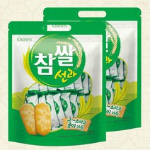크라운 참쌀선과 253g x 2봉지(박스안심포장)(약 88개입), 상세페이지 참조