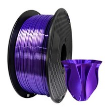 3D 프린터 필라멘트 실키 느낌 PLA 골드 녹색 인쇄 실크 질감 10 가지 색상 재료 1kg 0.5kg 0.1kg, 10 100g sliver