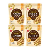 해표 리얼큐브 다진생강, 4개, 23g