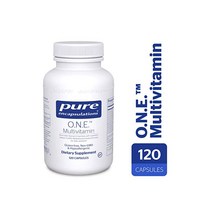 Pure Encapsulations 퓨어 인캡슐레이션 원 멀티비타민 120캡슐 Encapsulations-O.N.E. Multivitamin 120 Cap