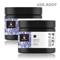 닥터루트 하이 매스틱P 분말 가루 200g 2통 스푼포함, 상세확인