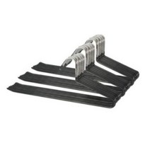 선우랜드 논슬립 바지걸이, 블랙, 40개입