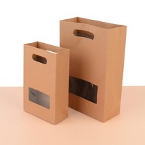 스튜디오촬영 간식 반투명 선물포장백 5개 대 고급 창