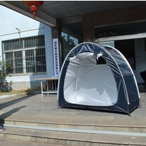 자전거텐트 바이크 주차장 보관 다용도 수납공간 창고 공간 절약 야외 자전거 텐트 정원 및 수영장 자전거 텐트 중장비 야외 텐트, 검은색