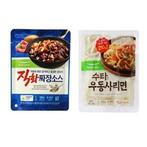(냉장)[풀무원]우동사리면210g/직화짜장소스180g, 2.직화짜장소스180g, 1개, 180g