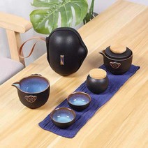 휴대용 캠핑 여행용 다기 다구 세트 고급 집들이 선물 이하늬 이효리 류승룡 화사 보이차, 스타일 C