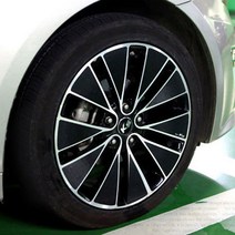 [카르쉐] K5 휠 홀로그램 스티커 불판휠 카본 휠스티커 프로텍터 18인치, 1세트, Car_무광카본블랙