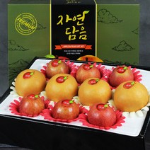 과일선물세트 안동사과+안성배+제주한라봉 당도보장, 안동사과+안성배_혼합선물세트
