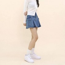 스콰즈 스커트 SARP032 1COLOR 여자 청치마 데님b28b