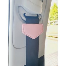 밀튼 안전벨트 스토퍼 클립 고정 커버 임산부 카시트 안전벨트락, 오각형타입 핑크 1개, 1개