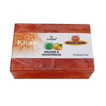 ABHANDICRAFTS 오렌지 레몬그라스 비누 스킨 퓨리파잉 핸드메이드 스무스 무드 리프팅 USA 미국