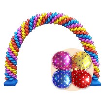 은박아치가랜드 혼합D 도트 풍선 입구장식 오픈행사, 아치풍선(혼합D)