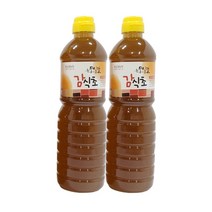 하동 대봉 감 식초 900ml 효능 3년 숙성 천연 자연 발효 피로회복 비타민A 음식