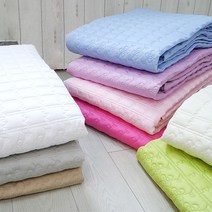 [보드리아] 순면 누빔 매트리스커버 슈퍼싱글SS 퀸Q