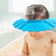 크기조절 샴푸캡, 귀마개형 블루