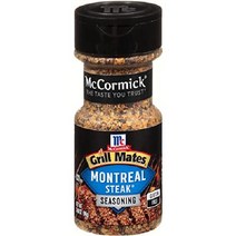 맥코믹 그릴 메이트 몬트리올 스테이크 시즈닝 11.62 oz, 3.4온스(1팩)