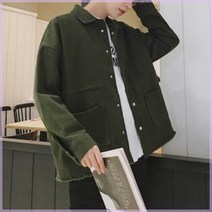 남자 카키 면 자켓 스타일 학생 캐주얼 데일리 패션 봄 루즈핏 블랙 오버 사이즈 검정 u70 기본 바캉스 나들이 바닷가 심플 캐쥬얼 해수욕장 캠핑 빈티지 여행 휴양지 해변 편안한 휴가 간절기