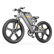 COSWHEEL T26 26인치 전기자전거 750W 25ah 리튬배터리 팻바이크, 15ah(60km)