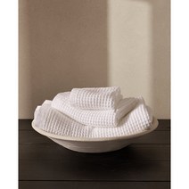 자라홈(ZARAHOME) 와플 니트 코튼 타월 49541013250, 화이트_페이스 타월 / 50 x 90 cm