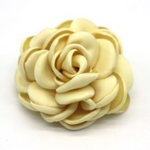 장미꽃 코사지, 옐로우, 0.5cm테 머리띠
