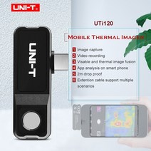 열감지 온수 누수 탐지기 발열체크 uni-t 열화상 카메라 uti120 휴대전화 이미지, 없음