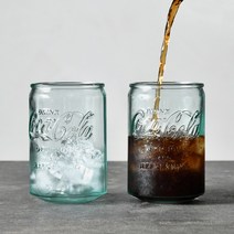 빈티지컵 레트로컵 코카콜라 로고 대용량 글라스 컵 600ml