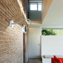 망고 LED 벽등 (3W 자바라타입), 요고다샵2 레드(전구 노란빛)