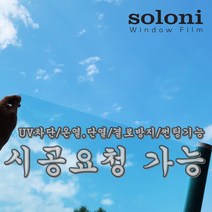 솔로니 단열필름 아파트 보온 단열시트 유리시트지 난방필름 창문썬팅 냉방 방한 5M 10M, 라이트그린