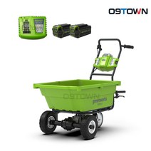 그린웍스 충전 가든카트 G-MAX 40V 5.0Ah 2팩 BL 속도조절