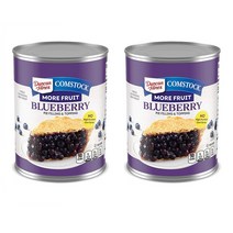 Duncan Hines 던컨하인즈 콤스톡 블루베리콩포트 파이필링 토핑 More Fruit Blueberry 595g 2개