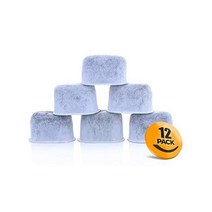 K J Charcoal Water Filter Pods - 12-Pack Filters for Coffee Maker Compatible Keurig Replacement(2 0, 12 Count (Pack of 1)