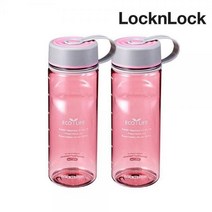 락앤락 비스프리 투톤 물병 650ml 핑크 1+1 트라이탄
