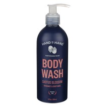핸드인핸드 바디 워시 선인장 꽃 베르가못 & 상쾌한 바질 향, 1개, 296ml