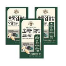 내추럴박스 초록입홍합 오일캡슐, 30정, 9개