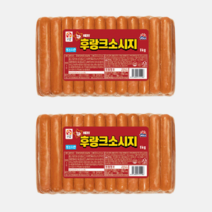 소시지 후랑크 업소용소시지 사조오양 1kg X 2개, 기본 상품+아이스팩 1개