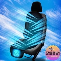 더쎈 2023년형 뉴 빅팬 차량용 송풍 통풍 쿨링시트 12V 24V 전차종가능, 뉴빅팬 쿨링시트12V